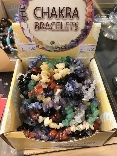 Chakra bracelets display box
