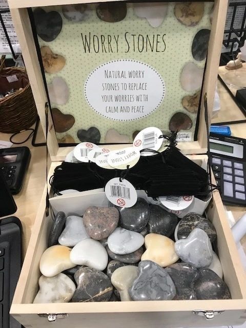 Worry stones natural healing